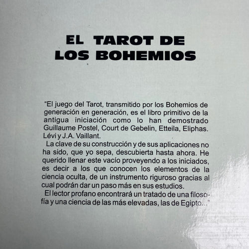 El Tarot de los Bohemios - Papus