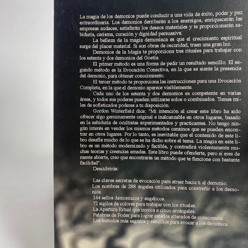 Demonios de la Magia - Gordon Winterfield